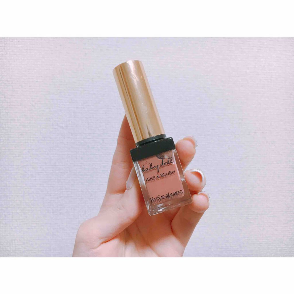 ベビードール キッス&ブラッシュ/YVES SAINT LAURENT BEAUTE/ジェル・クリームチークを使ったクチコミ(1枚目)