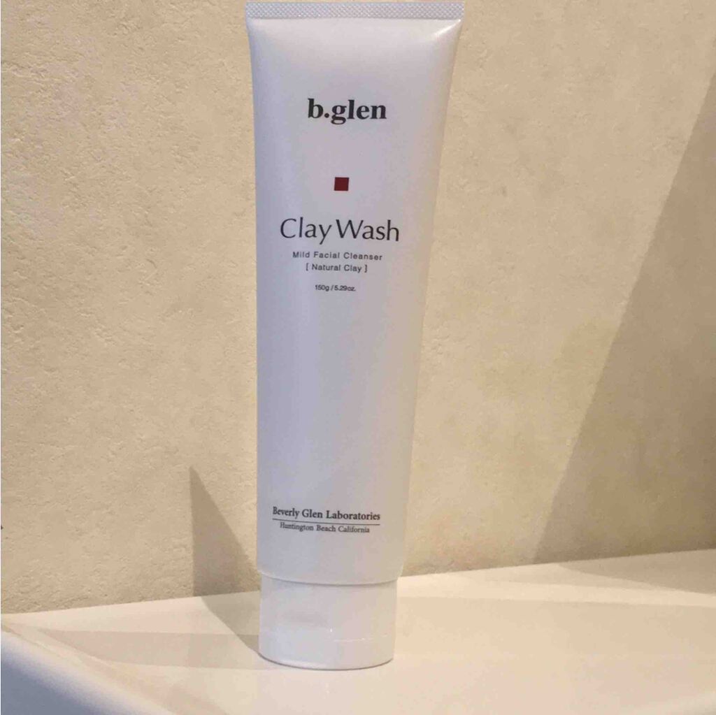 クレイウォッシュ/b.glen/洗顔フォームを使ったクチコミ（1枚目）