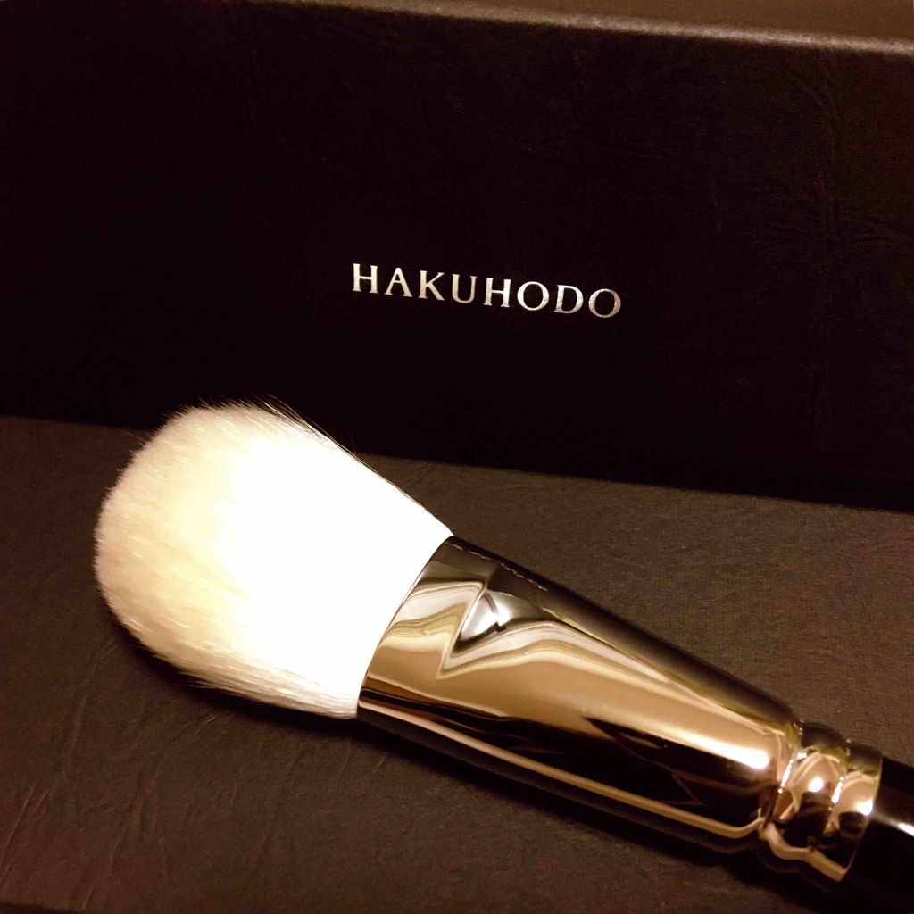 G5521 ハイライト尖り/白鳳堂/メイクブラシを使ったクチコミ(1枚目)