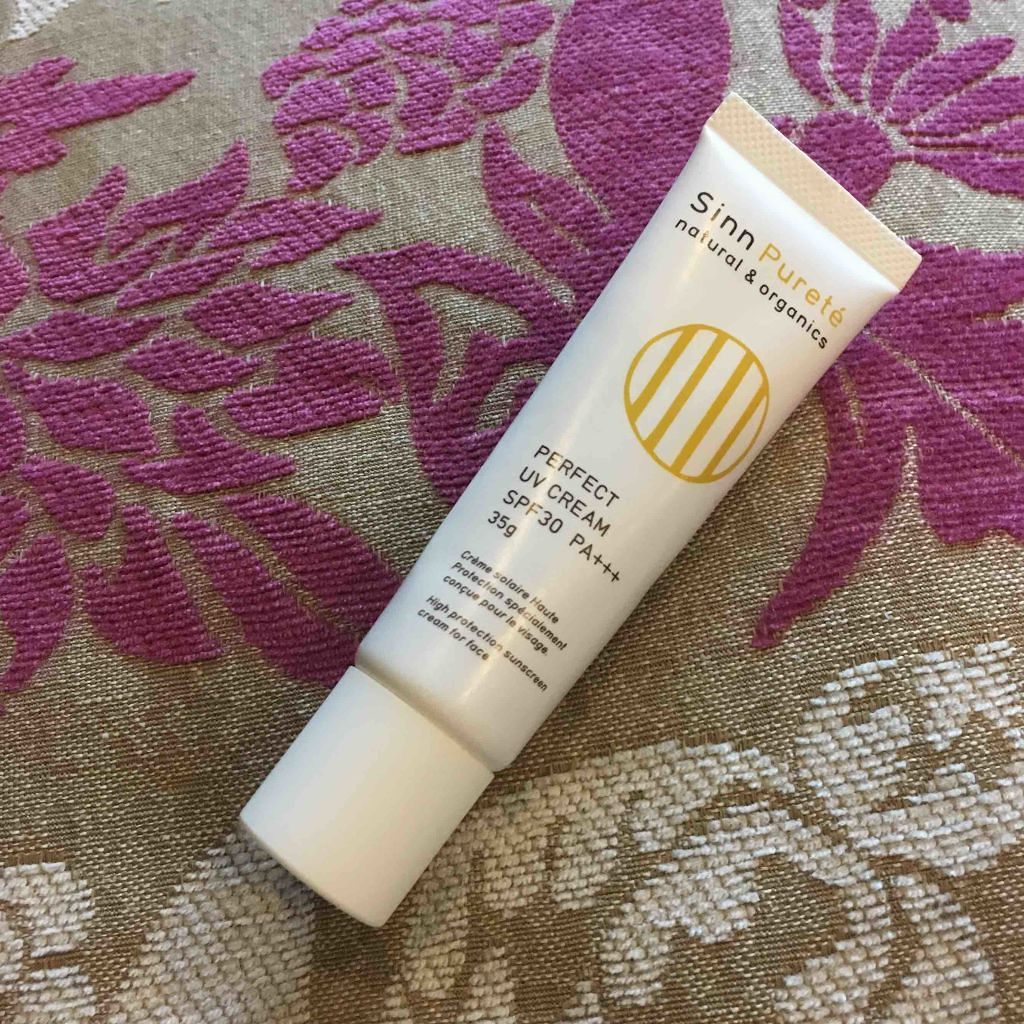 パーフェクトUVクリーム SPF30 PA+++/SINN PURETÉ/日焼け止め・UVケアを使ったクチコミ（1枚目）