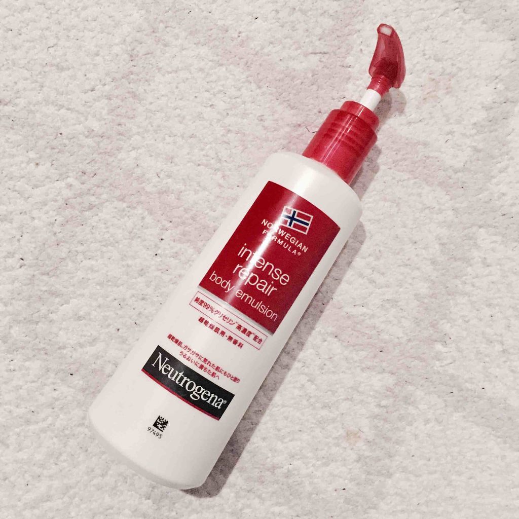 ノルウェー フォーミュラ インテンスリペア ボディ エマルジョン/Neutrogena/ボディローションを使ったクチコミ(1枚目)
