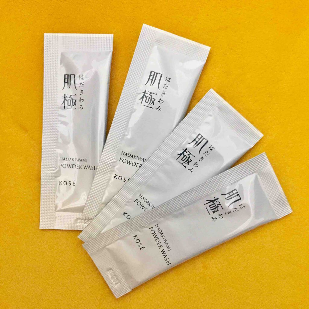 つるすべ素肌洗顔料/肌極/洗顔パウダーを使ったクチコミ（1枚目）