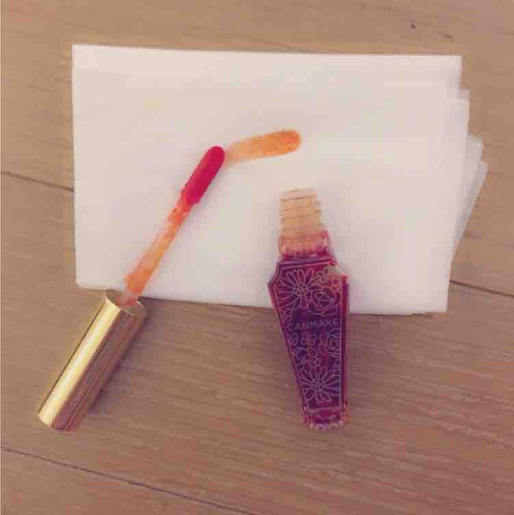 リップティントジャム/キャンメイク/リップグロスを使ったクチコミ(1枚目)