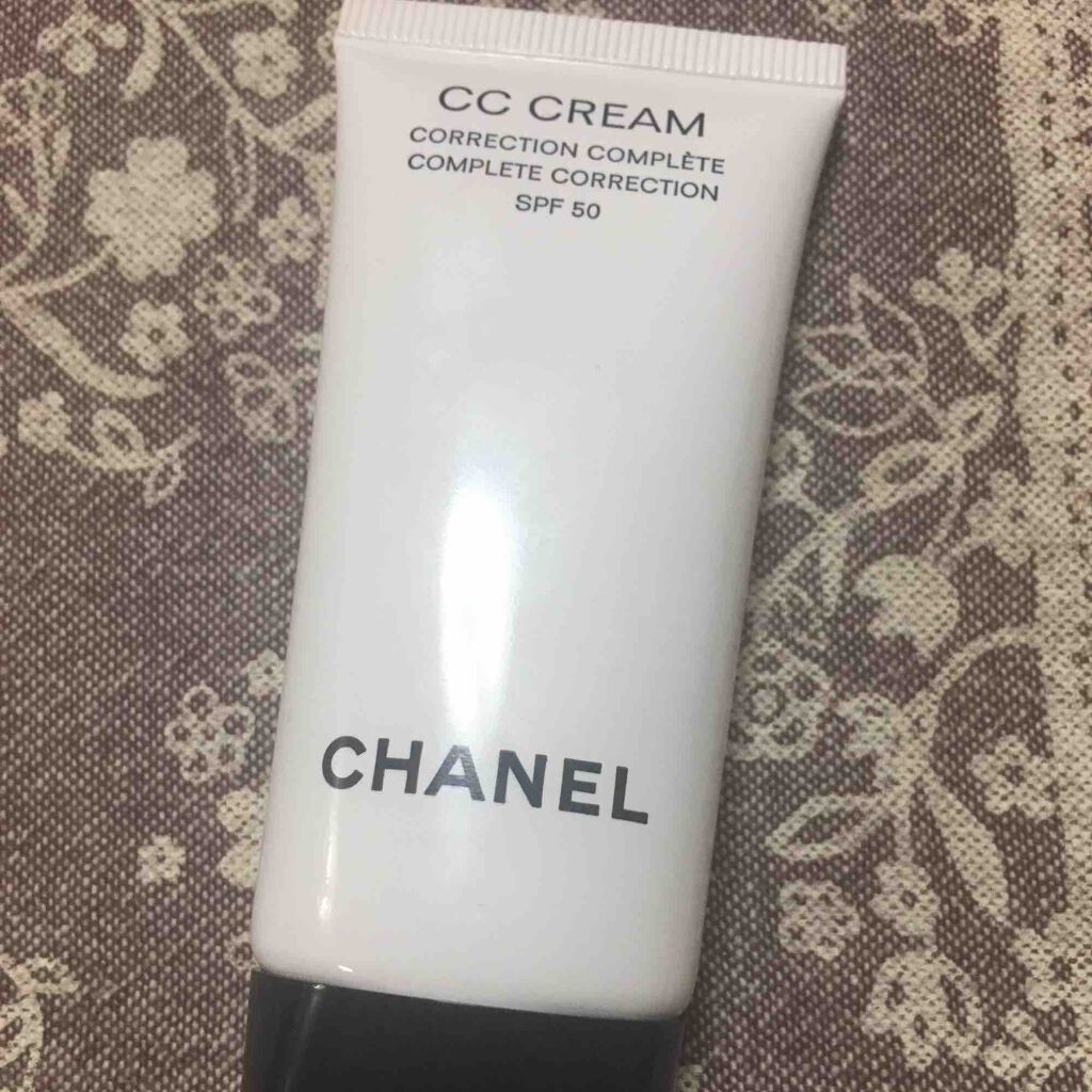 CC クリーム 50/CHANEL/CCクリームを使ったクチコミ(1枚目)