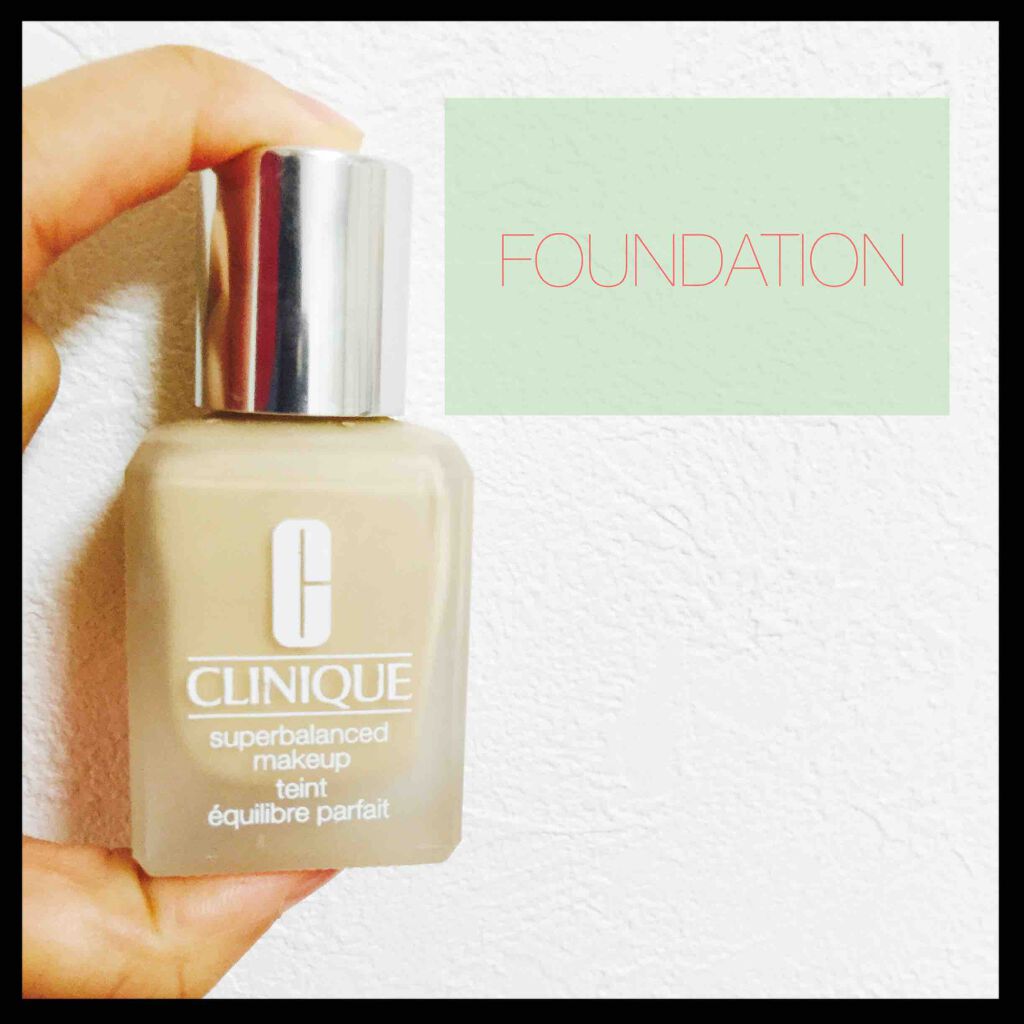 スーパーバランスド メークアップ/CLINIQUE/リキッドファンデーションを使ったクチコミ（1枚目）