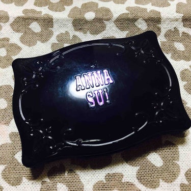 ANNA SUI アイシャドウのクチコミ「アナスイのアイシャドウパレット。
パープル系のシャドウがほしくて購入しました。

きちんときれ.....」（2枚目）