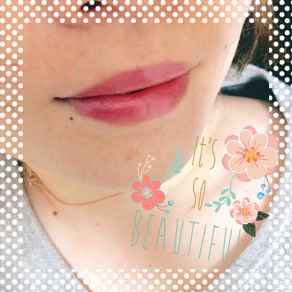 ウオータリールージュ/マキアージュ/リップグロスを使ったクチコミ（2枚目）