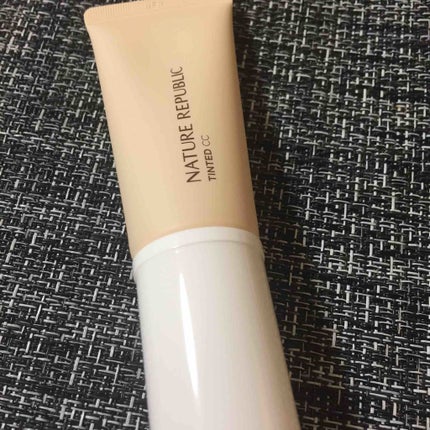 ネイチャーリパブリック CCクリームのクチコミ「nature republicのCCクリーム👐
ナチュラルメイクは、これ1本で完了‼️
オイル.....」(1枚目)