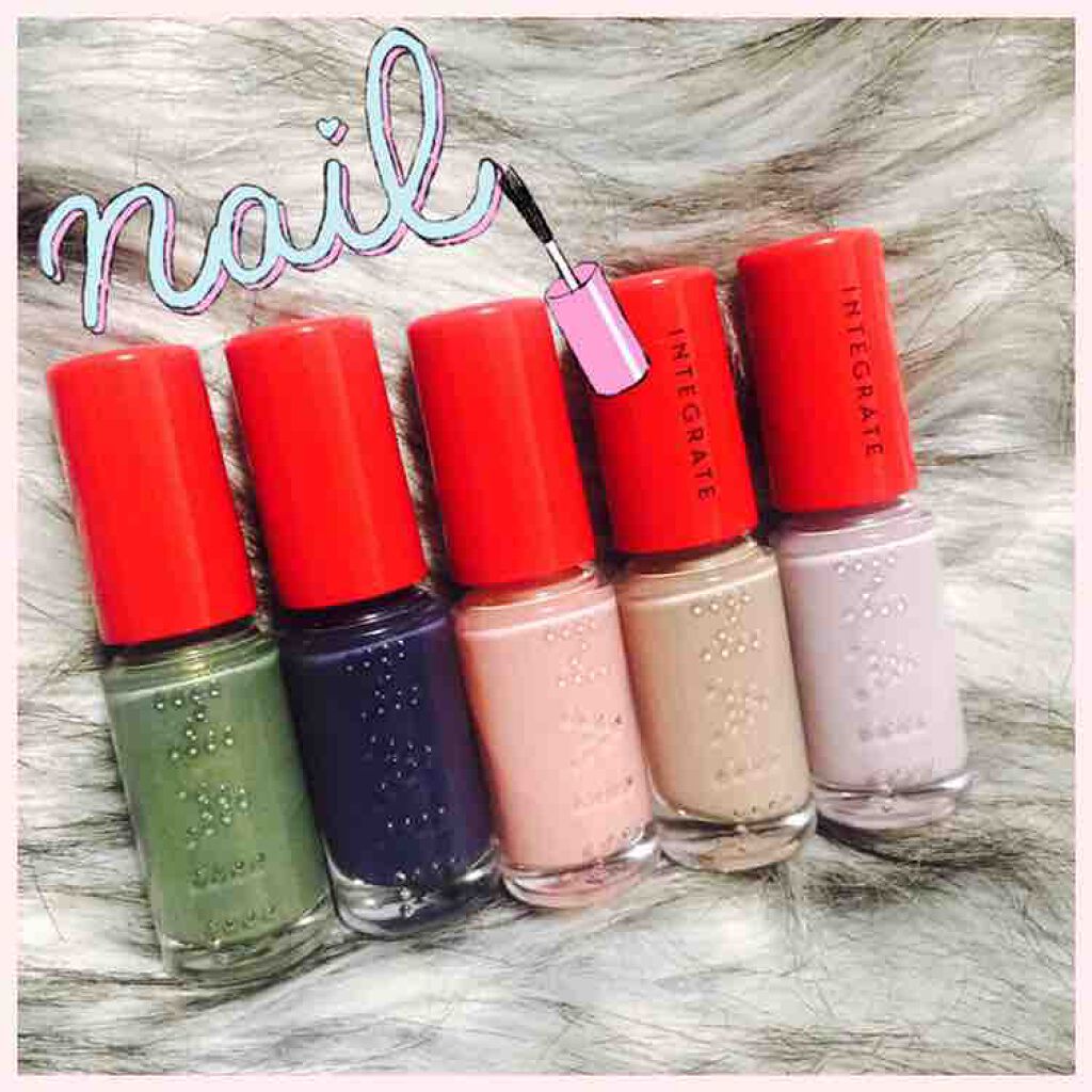 ネールズ N/インテグレート/マニキュアを使ったクチコミ（1枚目）