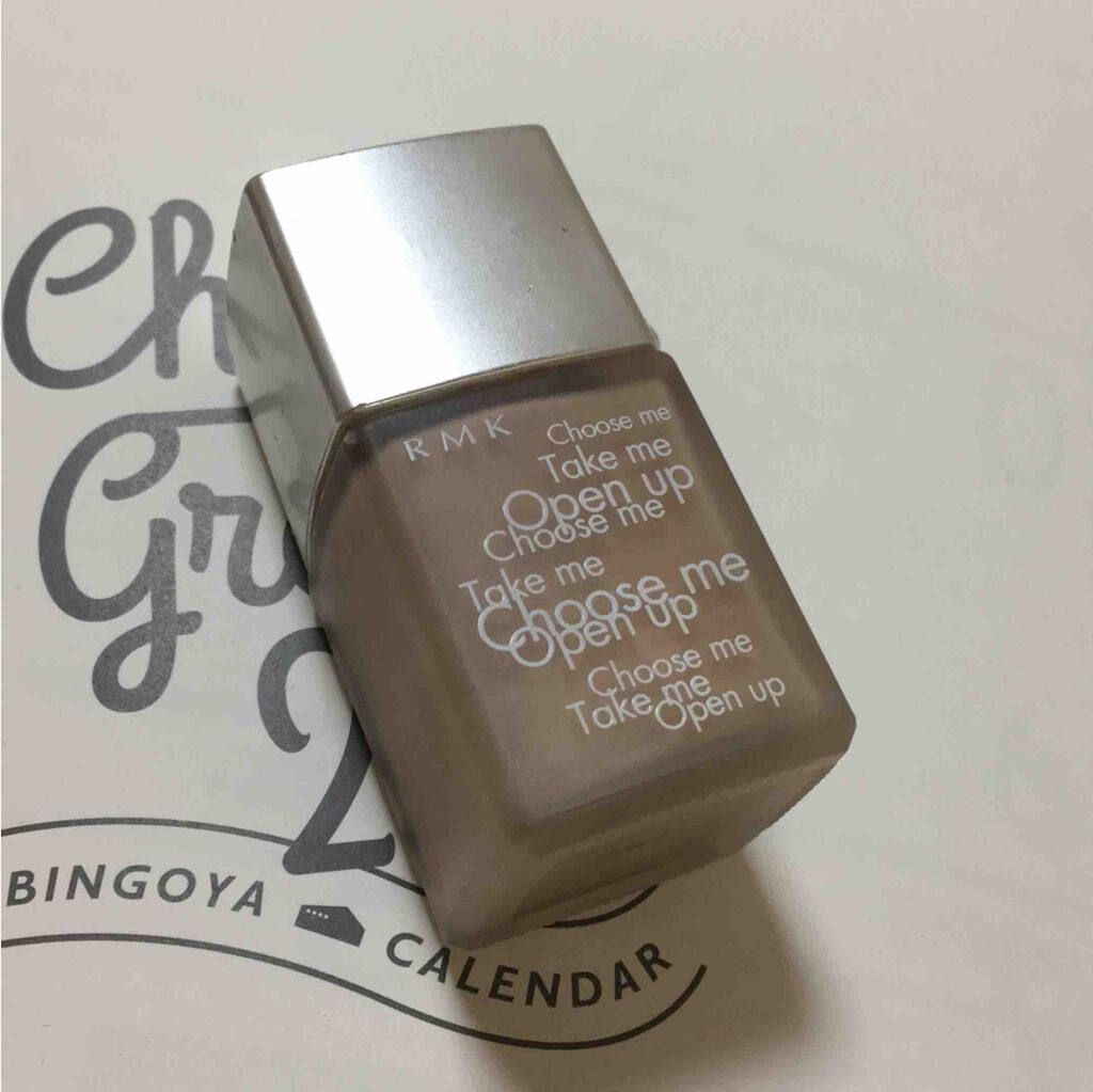 RMK リクイドファンデーション/RMK/リキッドファンデーションを使ったクチコミ(1枚目)