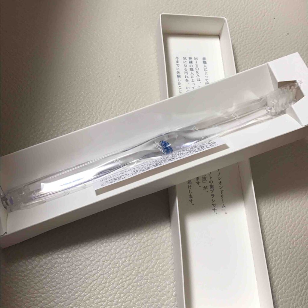 MISOKA(ミソカ)/MISOKA/歯ブラシを使ったクチコミ（1枚目）