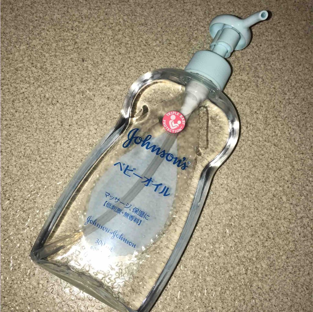 ベビーオイル 無香料/ジョンソンベビー/ボディオイルを使ったクチコミ(1枚目)