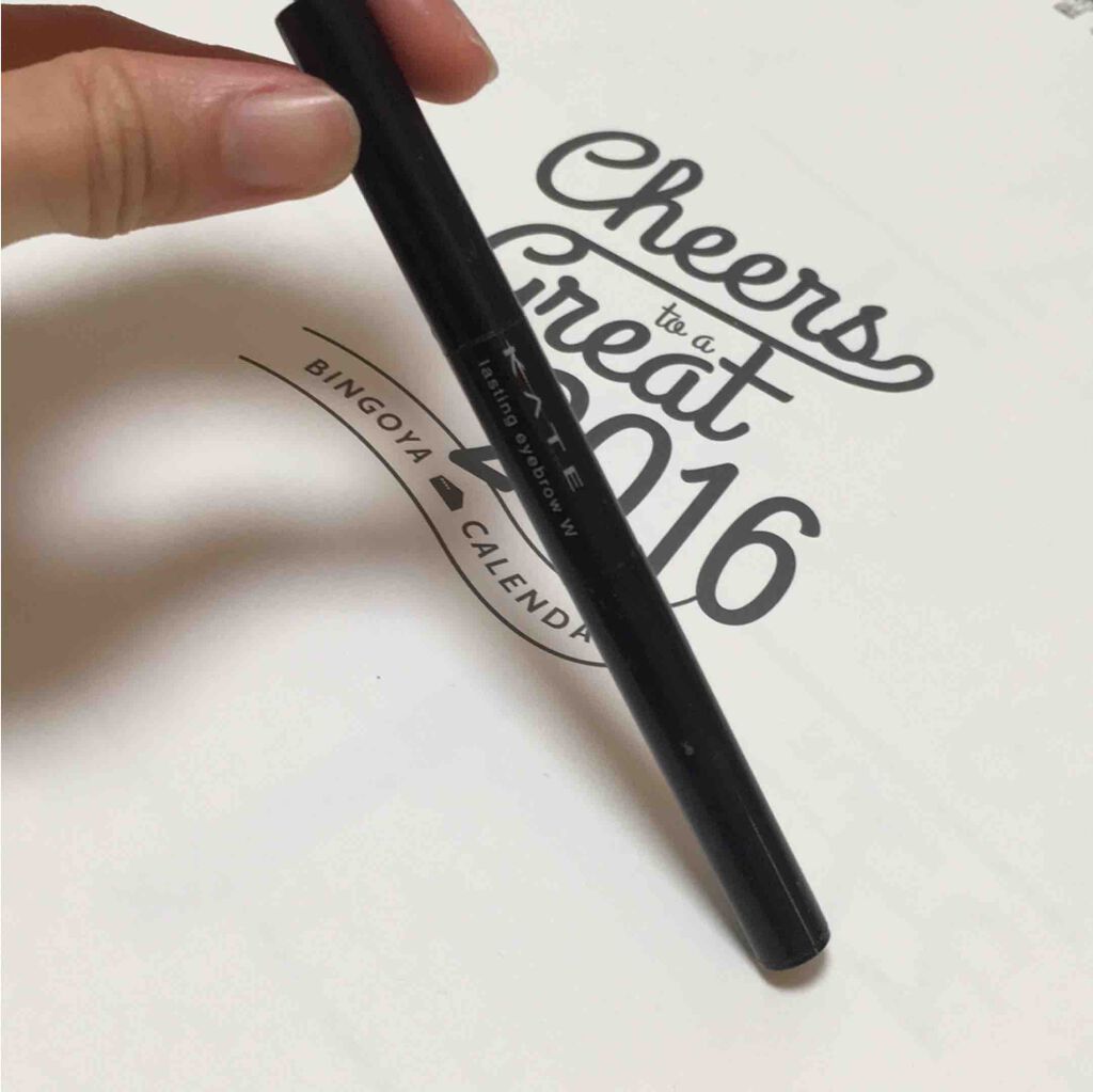 ラスティングデザインアイブロウW(LQ)/KATE/パウダーアイブロウを使ったクチコミ(1枚目)