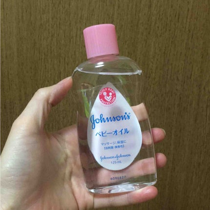 ジョンソンベビーオイル微香性/ジョンソンベビー/ボディオイルを使ったクチコミ(1枚目)