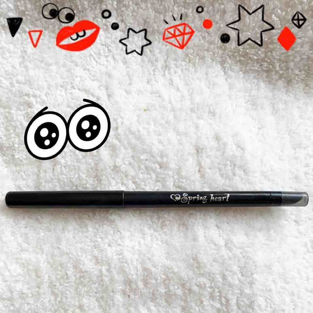ロングラスティングアイライナー(旧)/スプリングハート/ペンシルアイライナーを使ったクチコミ(1枚目)