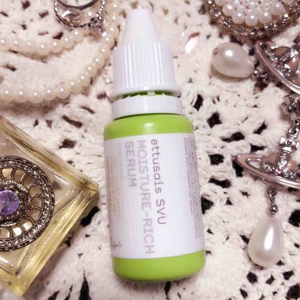 ettusais SVU モイスチャーリッチセラムのクチコミ「最近夕方になるとファンデが浮いて、皮膚が剥けてボロボロに…。。
毎日ちゃんとお手入れしてるのに.....」(1枚目)