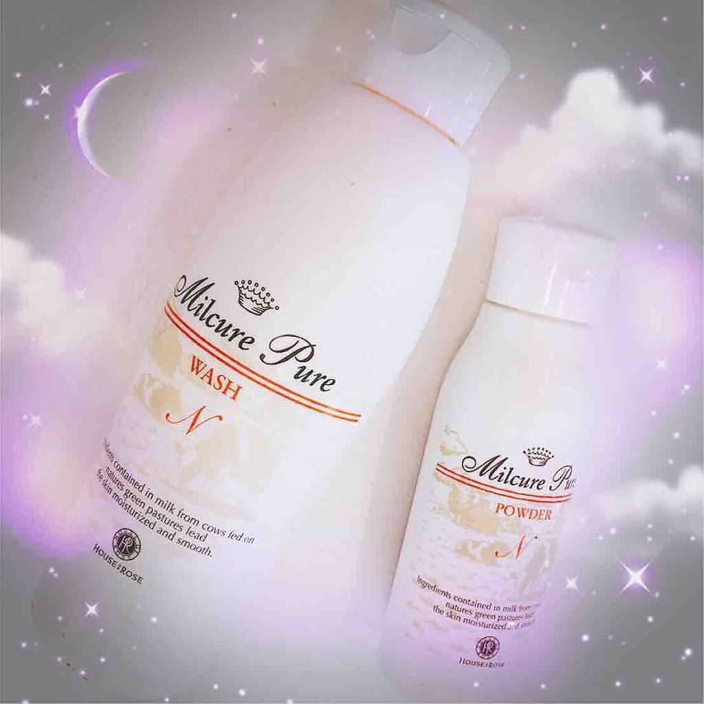 ミルキュア ピュア ウォッシュ&パウダー/ハウス オブ ローゼ/洗顔パウダーを使ったクチコミ(1枚目)