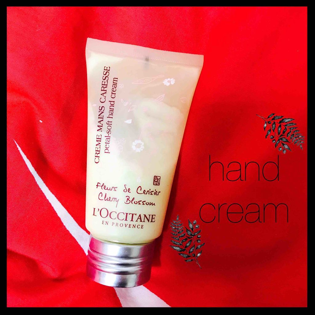 チェリーブロッサム ソフトハンドクリーム/L'OCCITANE/ハンドクリームを使ったクチコミ(1枚目)