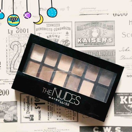 ヌードパレット/MAYBELLINE NEW YORK/アイシャドウパレットを使ったクチコミ(1枚目)