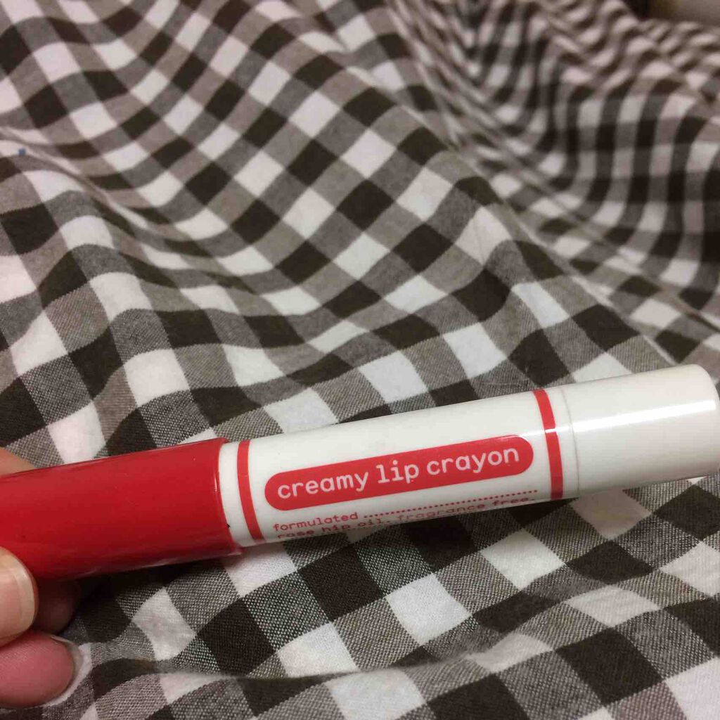クリーミークレヨンリップ/ettusais/口紅を使ったクチコミ（1枚目）
