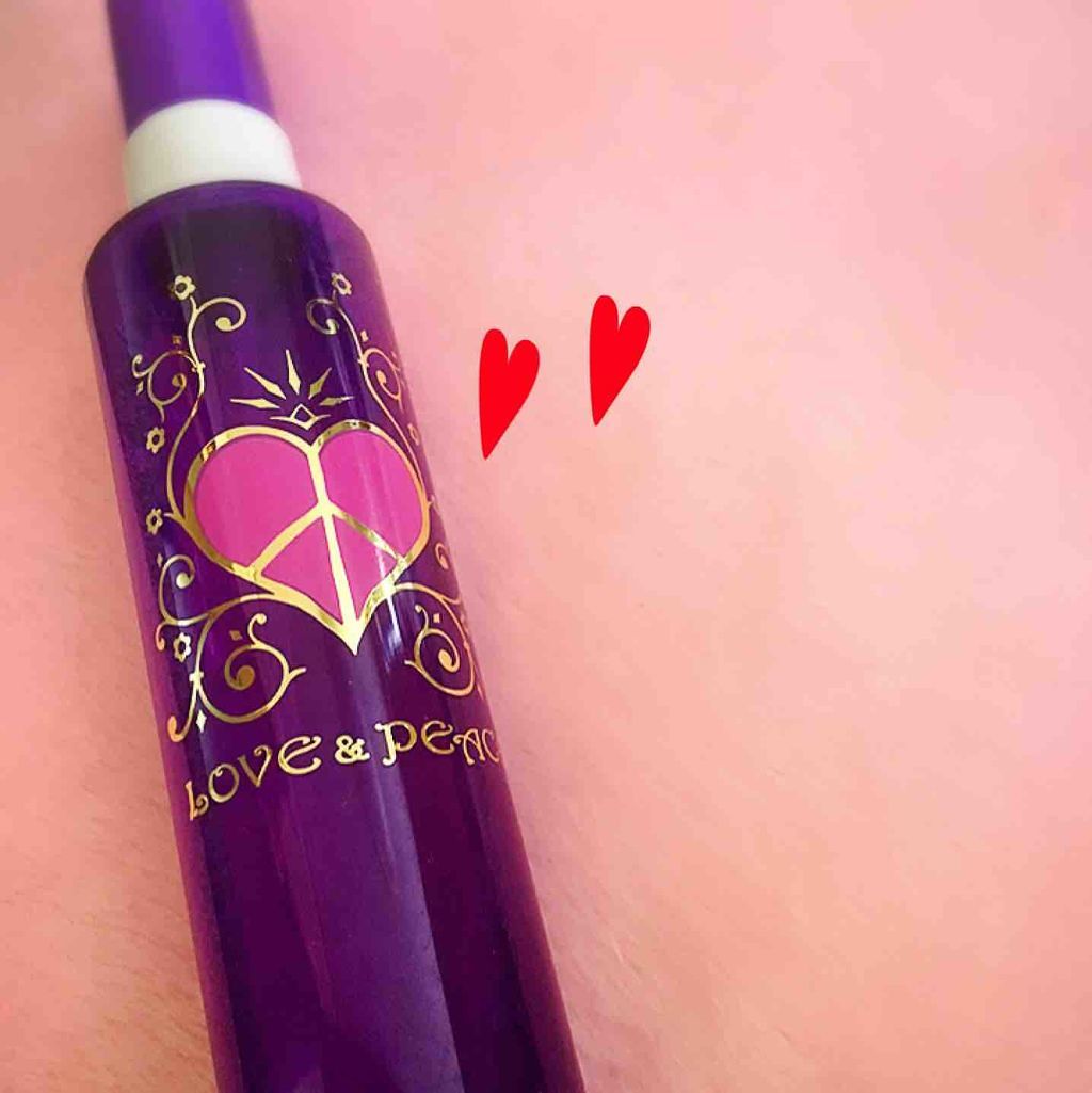 ラブ&ピース ヘアコロン シャイニー/ラブアンドピースパルファム/ヘアミストを使ったクチコミ(1枚目)