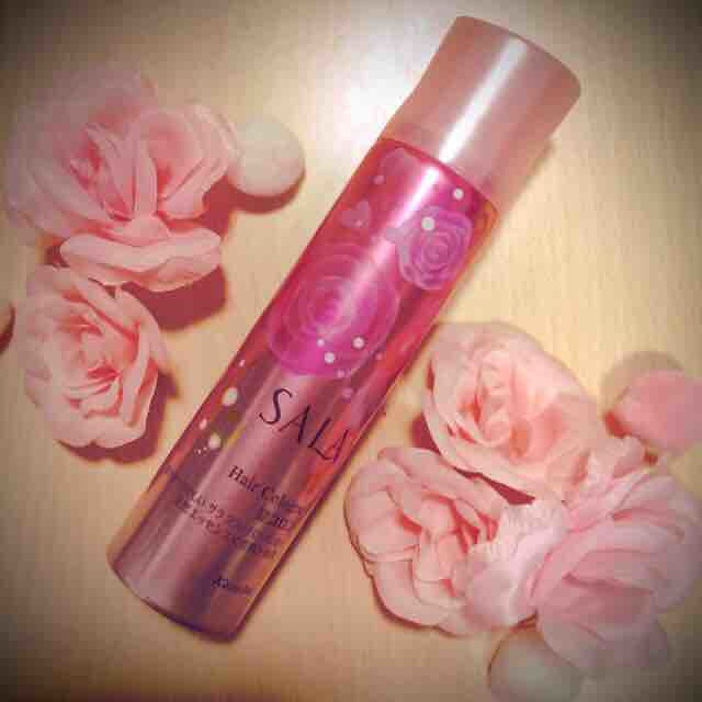 髪コロンB(サラ スウィートローズの香り)/SALA/ヘアミストを使ったクチコミ(1枚目)
