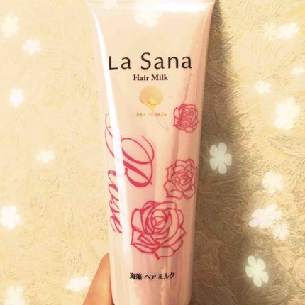 海藻 ヘアミルク ローズの香り/ラサーナ/ヘアミルクを使ったクチコミ(1枚目)