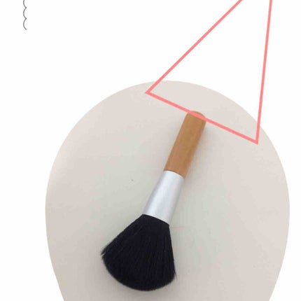 春姫 チークブラシ/DAISO/メイクブラシを使ったクチコミ(1枚目)