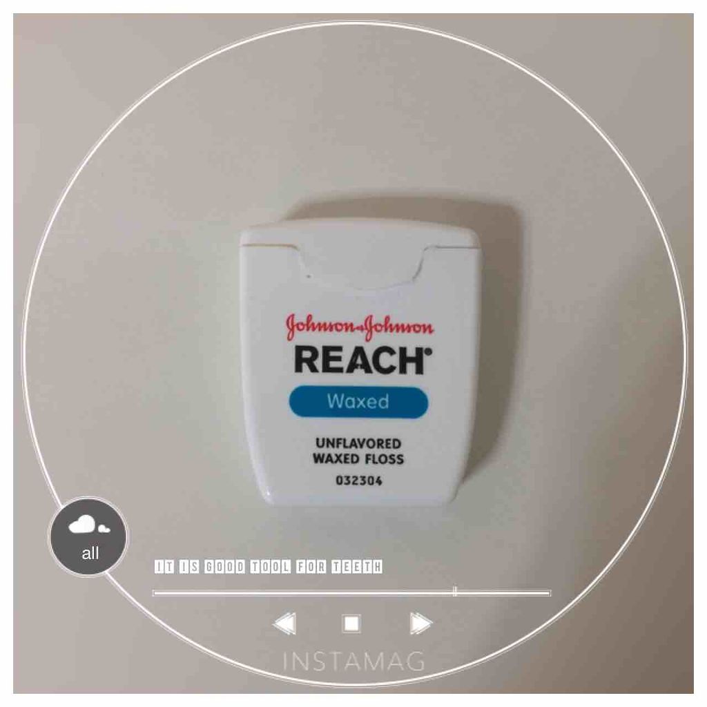 ジョンソン・エンド・ジョンソン リーチのクチコミ「歯医者でも使ってます❗️
フロスのポイントは歯間にしっかり入る事^_^
そして歯間の間のプラー.....」（1枚目）