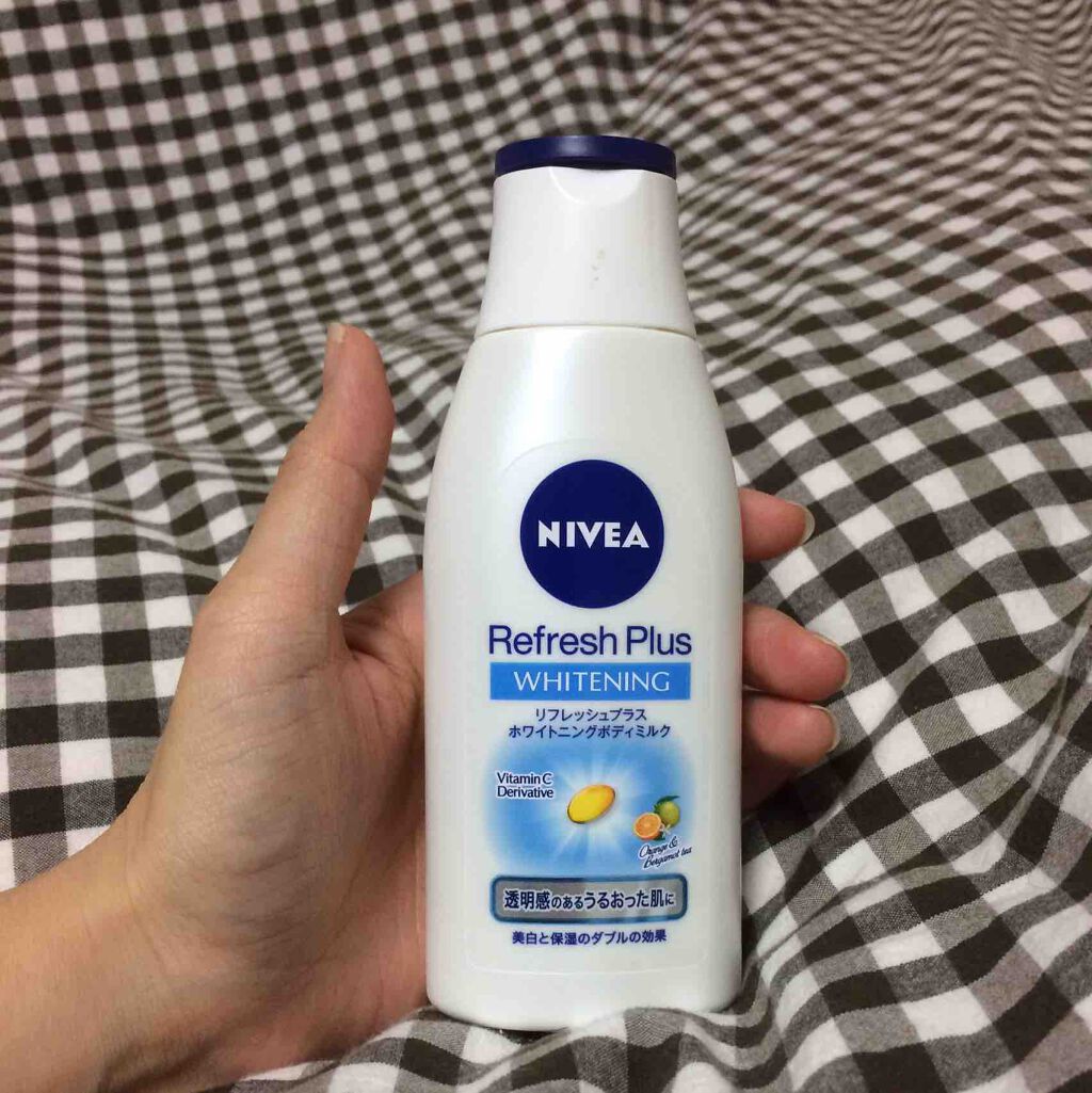 リフレッシュプラス ホワイトニング ボディミルク/ニベア/ボディミルクを使ったクチコミ(1枚目)
