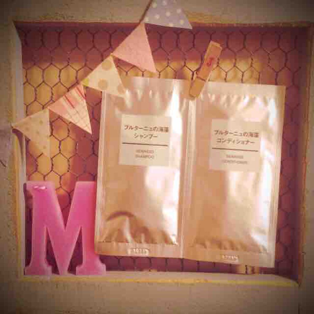 ブルターニュの海藻シャンプー・コンディショナー セット/無印良品/シャンプー・コンディショナーを使ったクチコミ(1枚目)