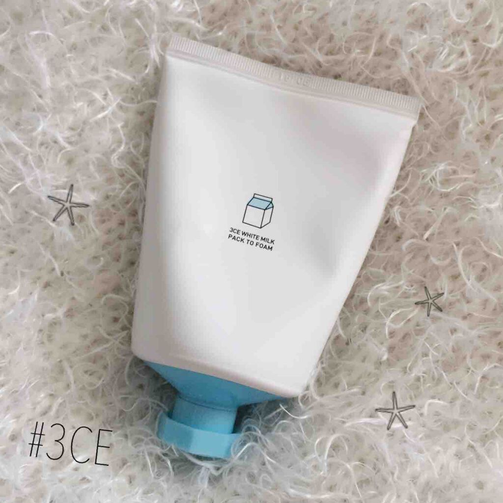 WHITE MILK CREAM/3CE/フェイスクリームを使ったクチコミ(1枚目)