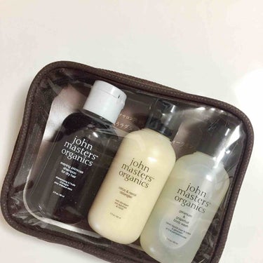 ヘアケアトライアルキット/john masters organics/トライアルキットを使ったクチコミ（1枚目）