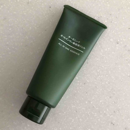 オーガニックオールインワン美容液ジェル/無印良品/オールインワン化粧品を使ったクチコミ(1枚目)