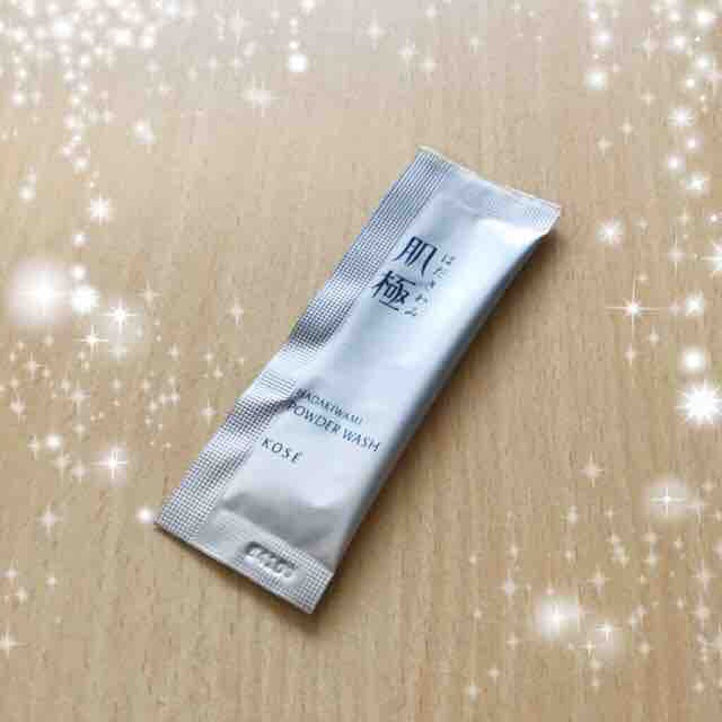 つるすべ素肌洗顔料/肌極/洗顔パウダーを使ったクチコミ(1枚目)