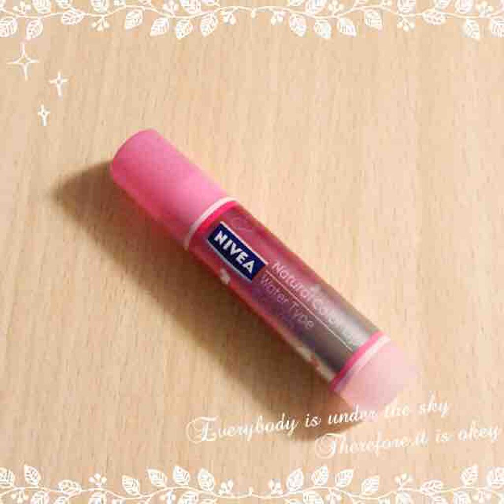 モイストピュアカラーリップ/ニベア/リップクリームを使ったクチコミ(1枚目)