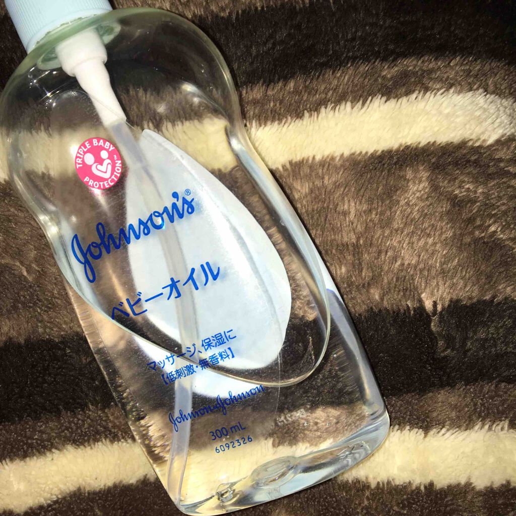 ベビーオイル 無香料/ジョンソンベビー/ボディオイルを使ったクチコミ(1枚目)