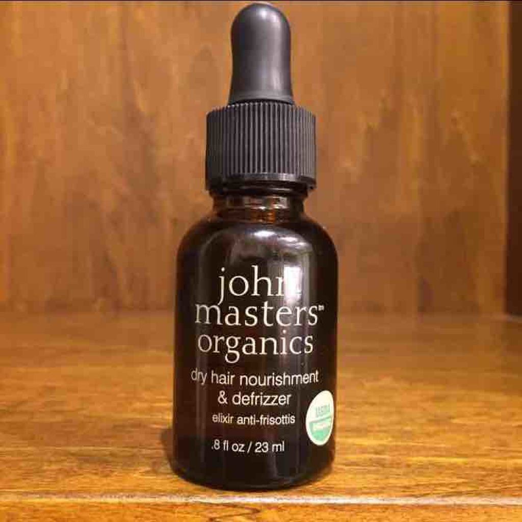 ドライヘアナリッシュメント&デフリザー/john masters organics/ヘアオイルを使ったクチコミ(1枚目)