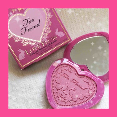 ラブ フラッシュ ロングラスティング 16H ブラッシュ/Too Faced/パウダーチークを使ったクチコミ（1枚目）