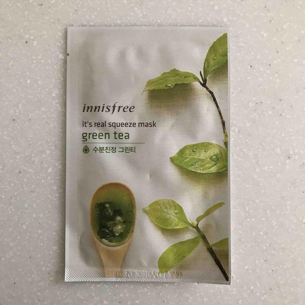 イッツリアル スクイーズマスク /innisfree/シートマスク・パックを使ったクチコミ（1枚目）
