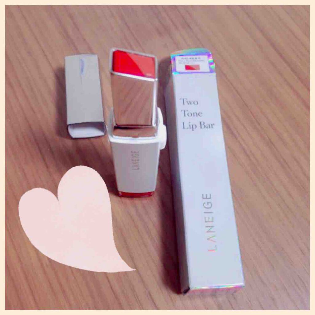 ツー トーン リップ バー/LANEIGE/口紅を使ったクチコミ(1枚目)