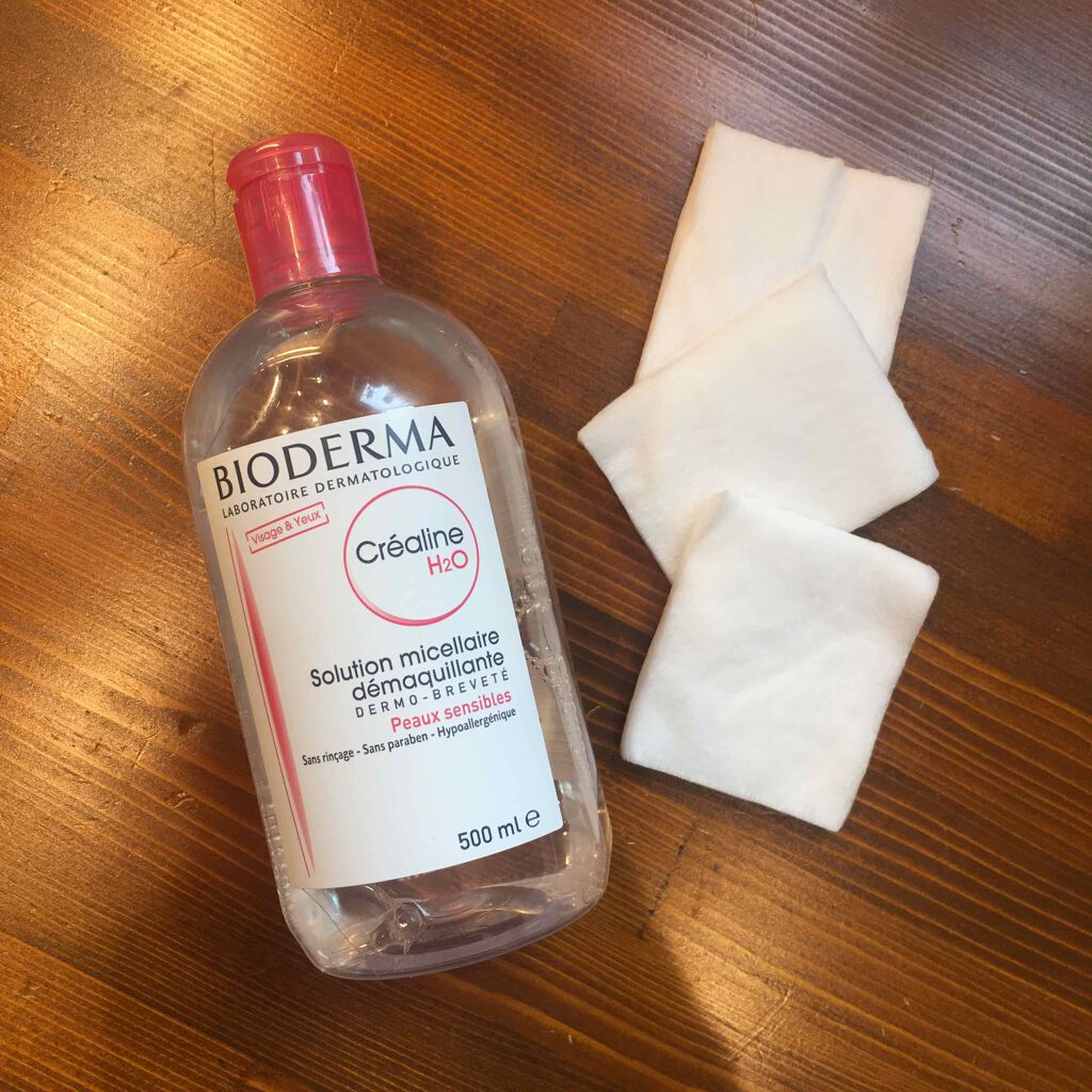 サンシビオ エイチツーオー D/ビオデルマ/クレンジングウォーターを使ったクチコミ(1枚目)