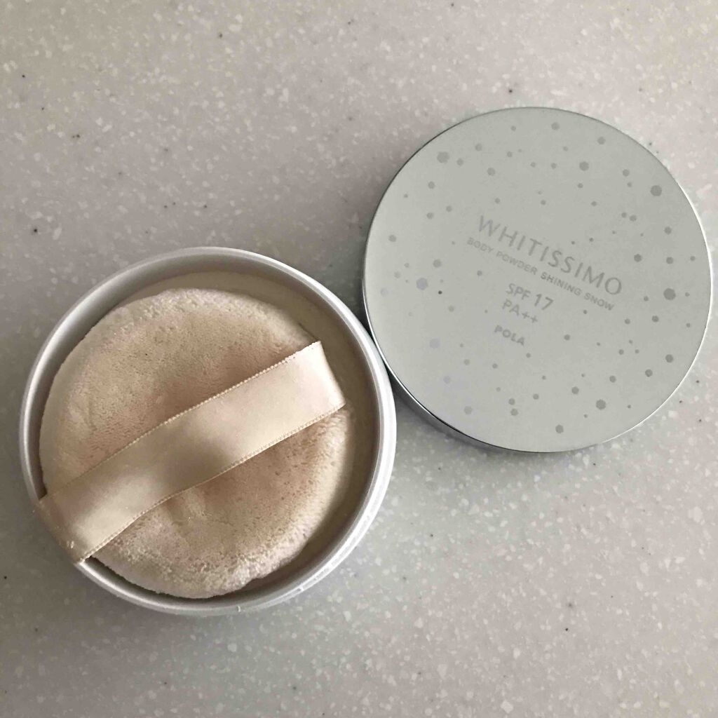 ホワイティシモ ボディパウダー シャイニングスノー