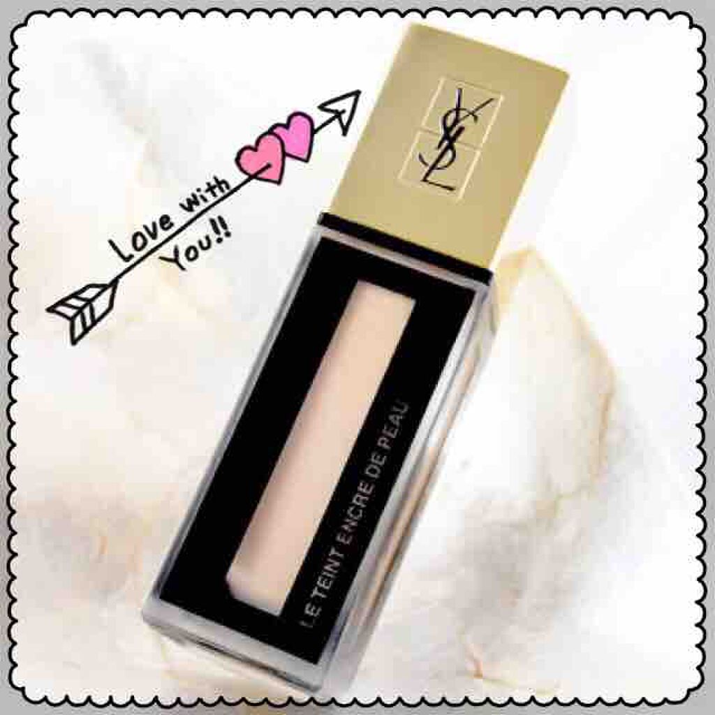 タン アンクル ド ポー/YVES SAINT LAURENT BEAUTE/リキッドファンデーションを使ったクチコミ（1枚目）