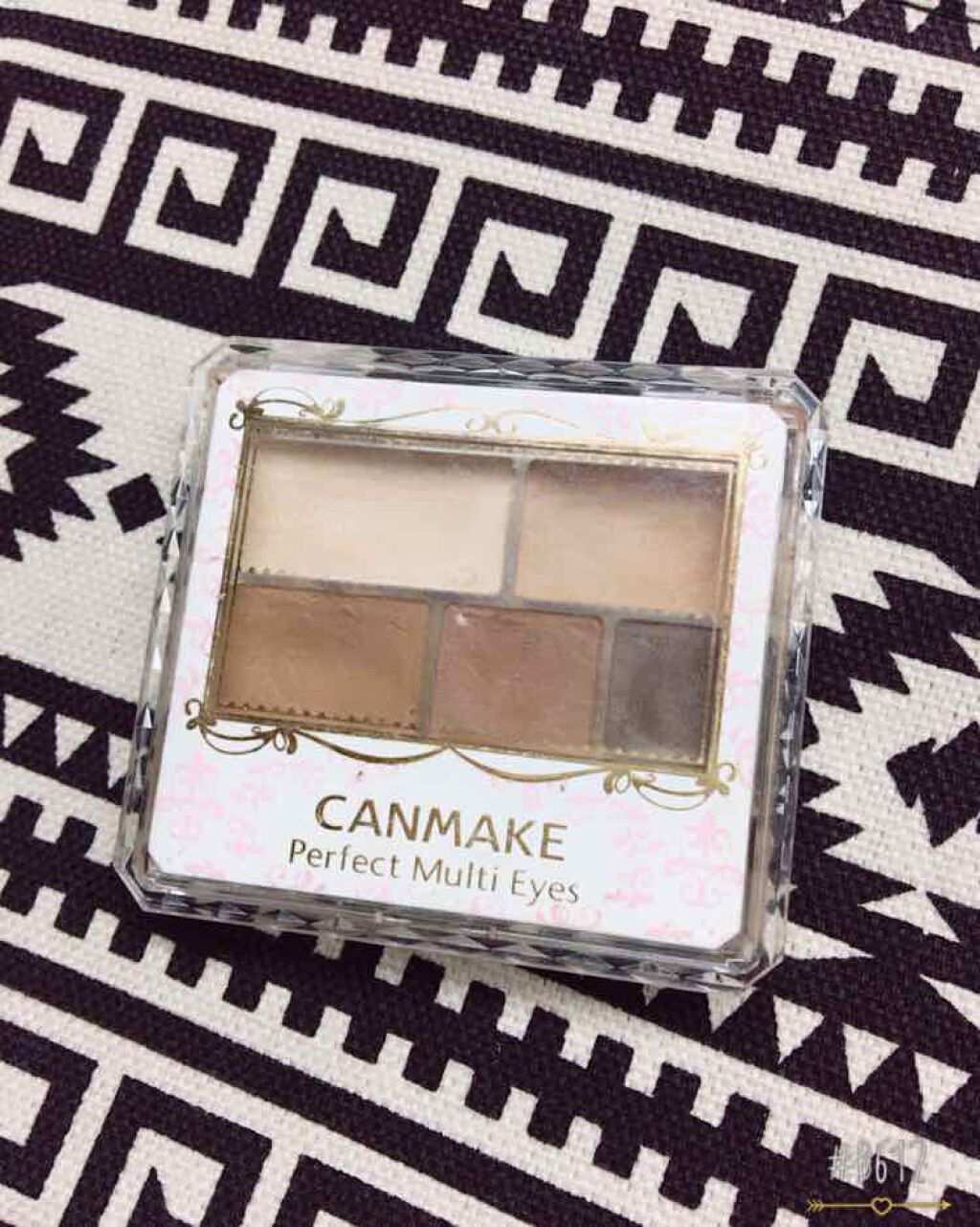 パーフェクトマルチアイズ/キャンメイク/アイシャドウパレットを使ったクチコミ（1枚目）