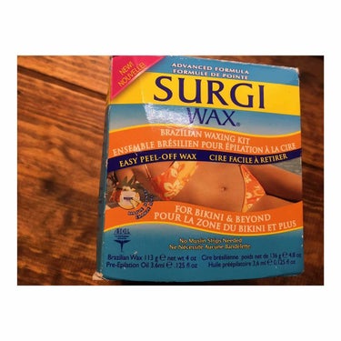 BRAZILIAN WAX KIT/SURGI/その他キットセットを使ったクチコミ（1枚目）