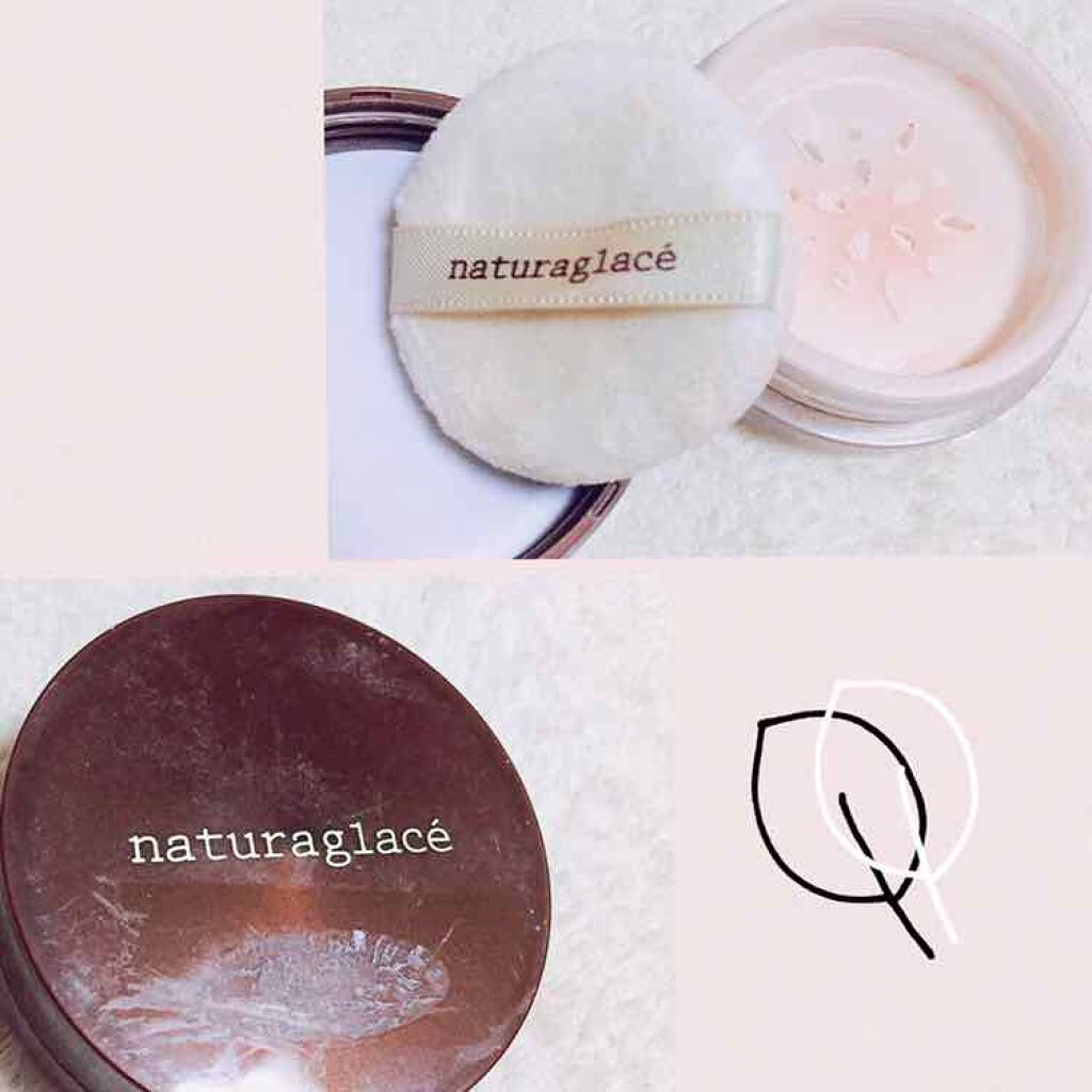 マシュマロ パウダー/ナチュラグラッセ/ルースパウダーを使ったクチコミ（1枚目）