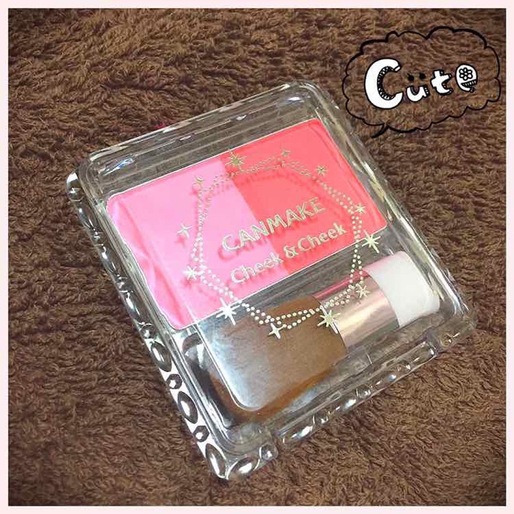 チーク&チーク/キャンメイク/パウダーチークを使ったクチコミ（1枚目）