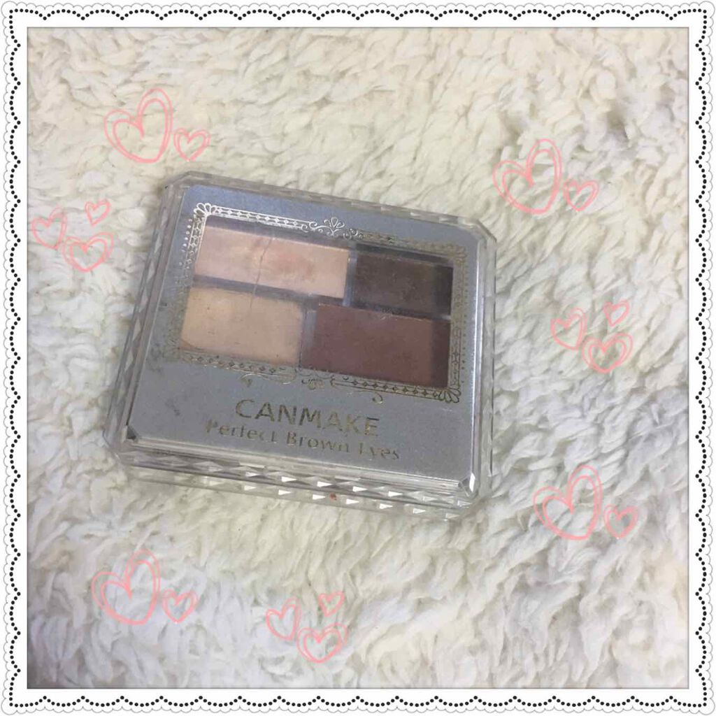 パーフェクトブラウンアイズ/キャンメイク/ジェル・クリームアイシャドウを使ったクチコミ(1枚目)