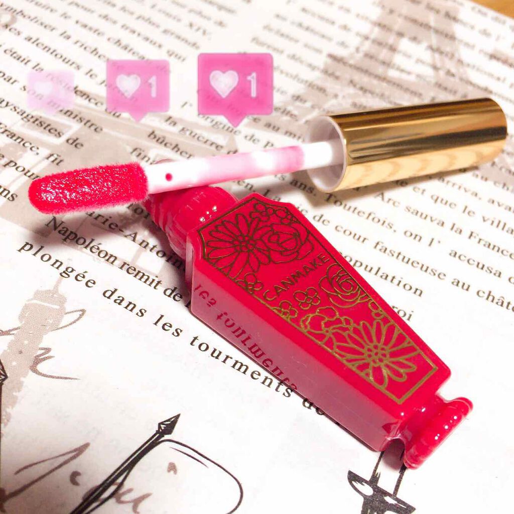 リップティントシロップ/キャンメイク/リップティントを使ったクチコミ(1枚目)